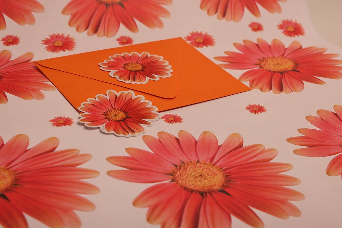 Floral Sticker Happiness