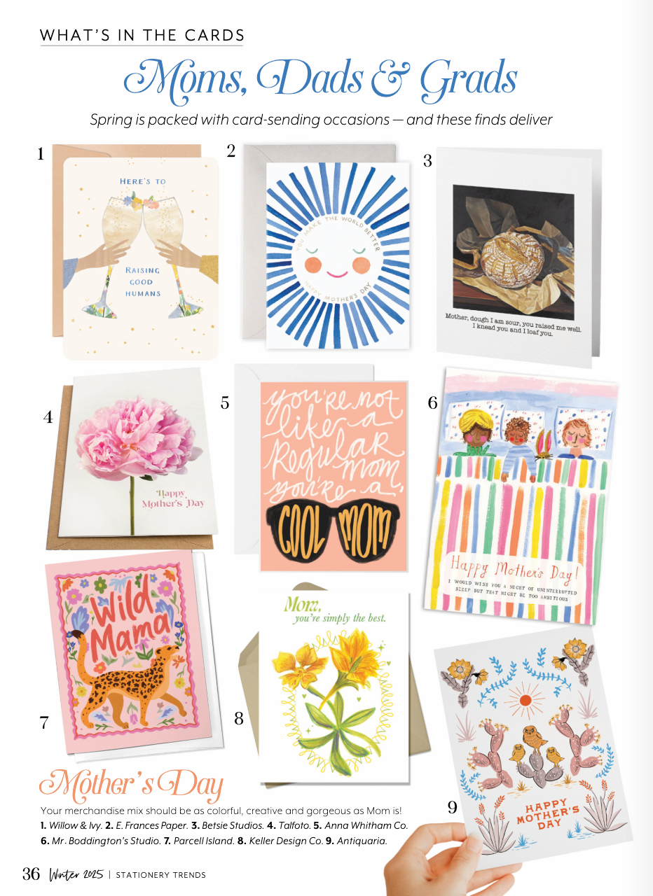 Featured In Stationery Trends Magazine, Winter 25!