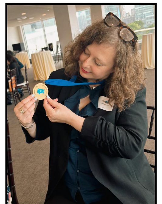 IPC Gold Medal of Achievement Award. at the UN!