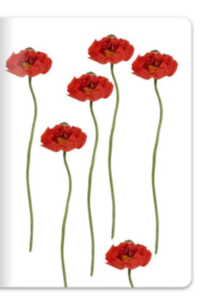 Poppy, SoftCover Botanical Notebook