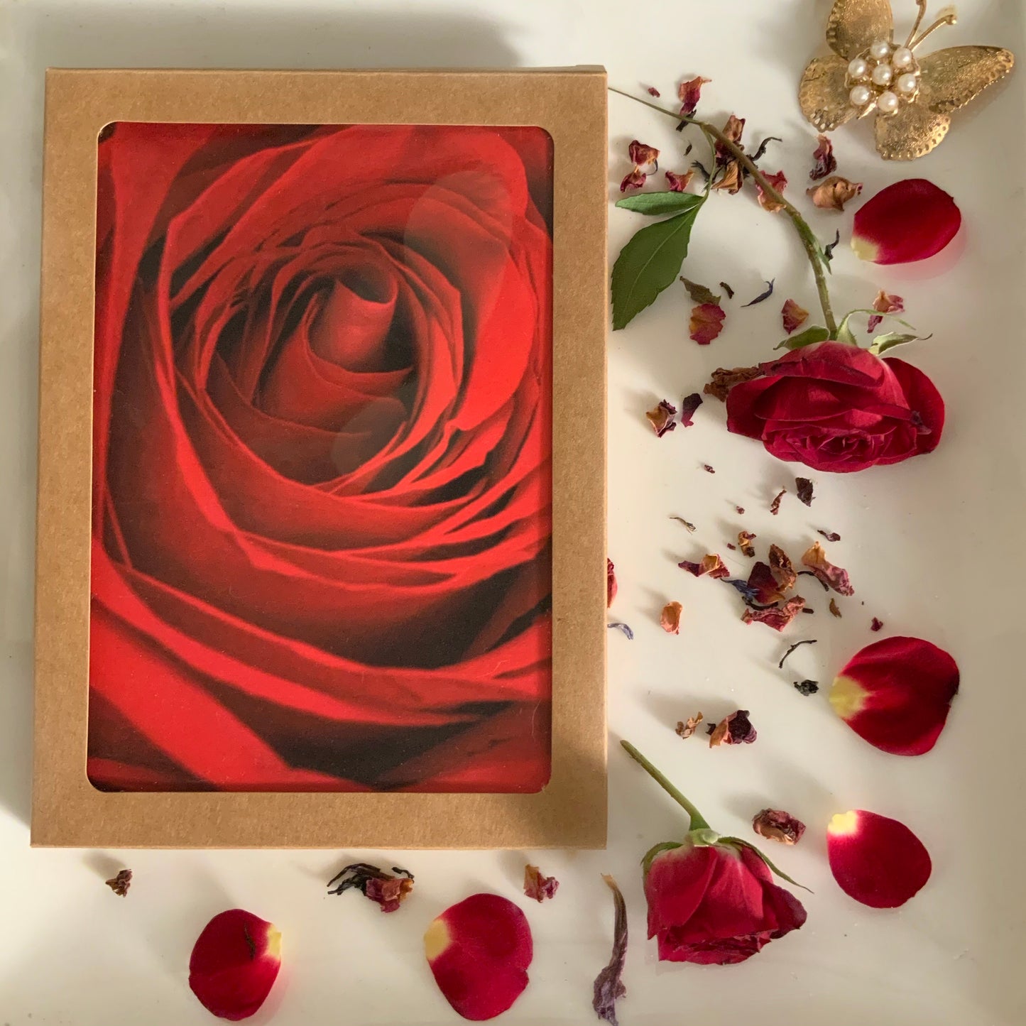 Roses Notecard Box / GiftSet