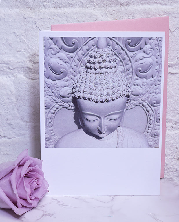 Meditations, Buddha Black & White Zen Notecard
