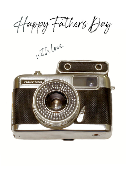 Vintage Camera - Happy Father's Day with love